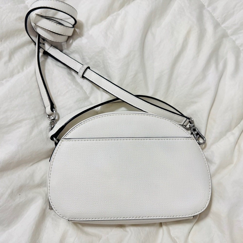 Karl Lagerfeld White and Black Cat Crossbody Bag - Picture 3 of 5